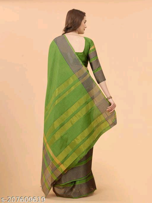 Ritika Lining Cotton Silk Daily Wear Sarees Catalog